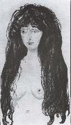 Edvard Munch Evil oil painting reproduction